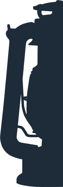 オイルランタンシルエット