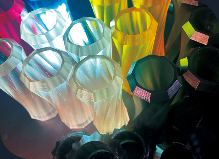 3Dランタンシェードのカラーバリエーション